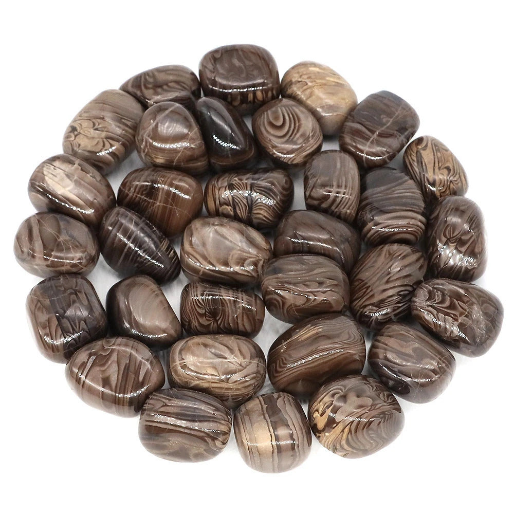 Coffee Jasper Polished Tumblestone