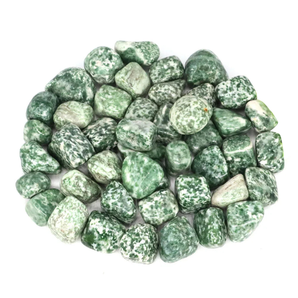 Green Spot Jasper Polished Tumblestone