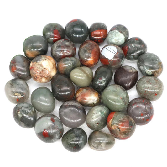 Bloodstone Polished Tumblestone