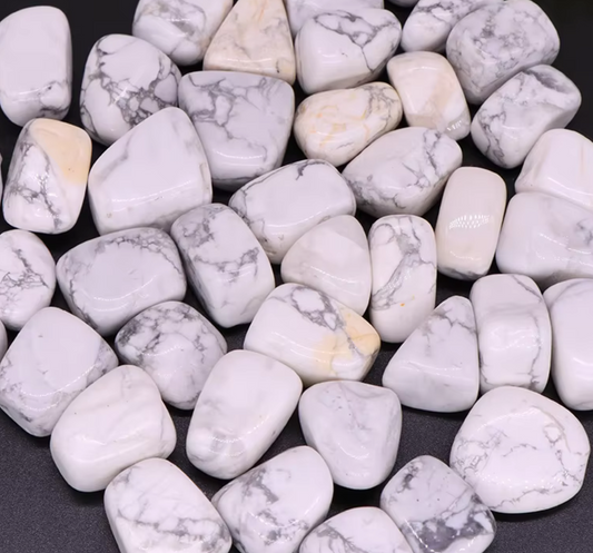 Howlite Polished Tumblestone