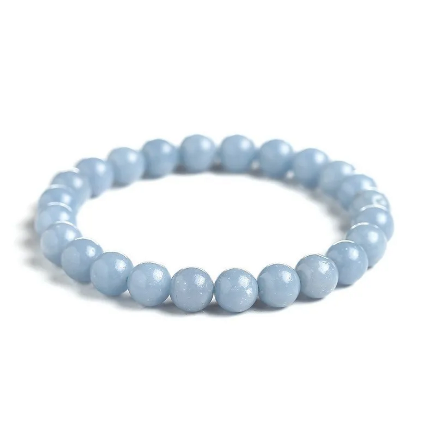 Angelite Beaded Bracelet