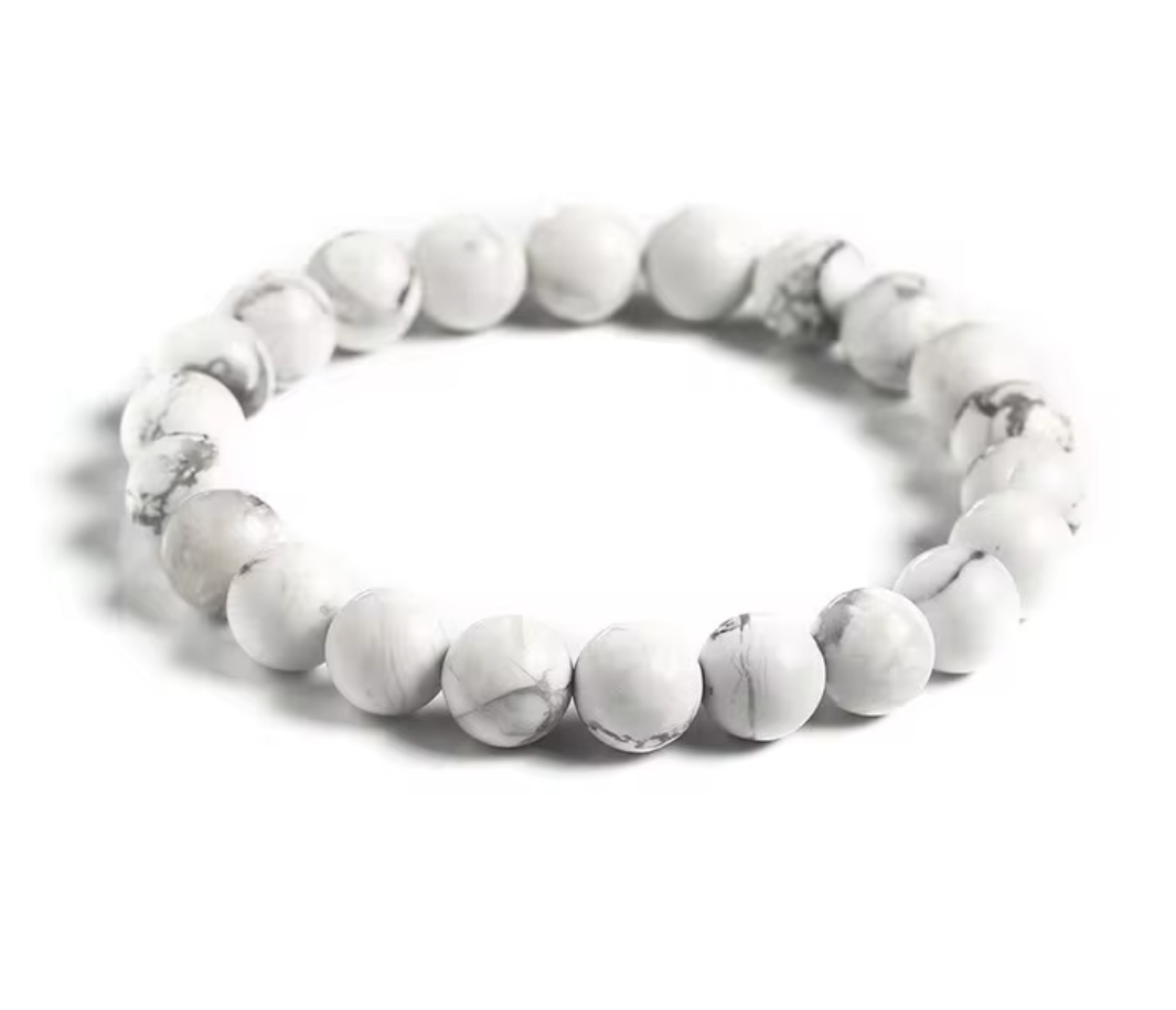 Howlite Beaded Bracelet