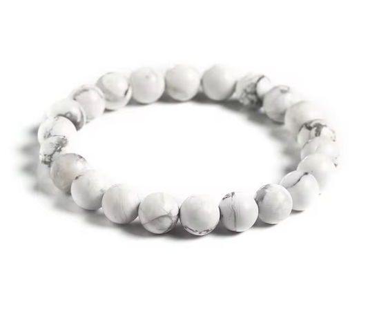 Howlite Beaded Bracelet