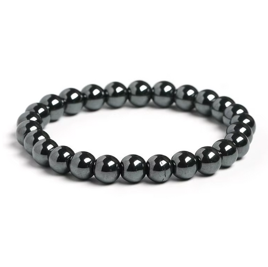 Hematite Beaded Bracelet