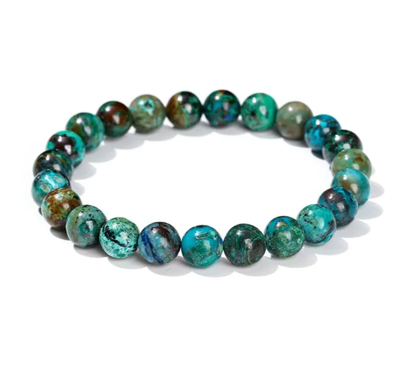 Azurite Beaded Bracelet