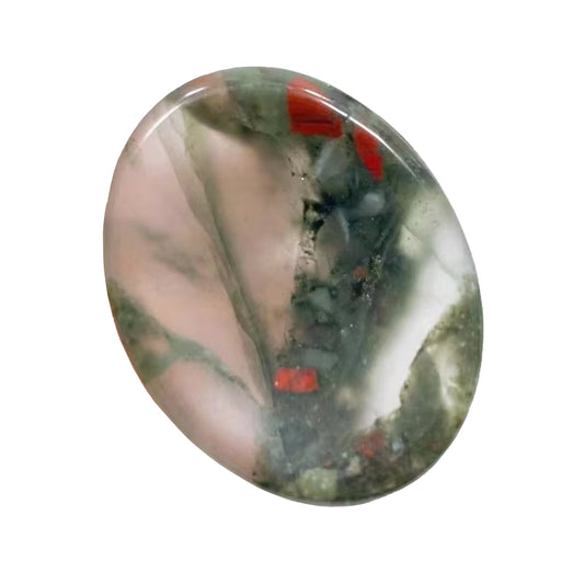 Bloodstone Worry Stone