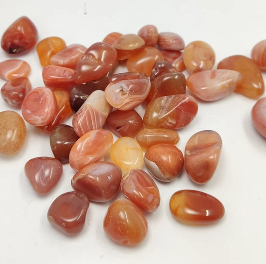 Carnelian Polished Tumblestone