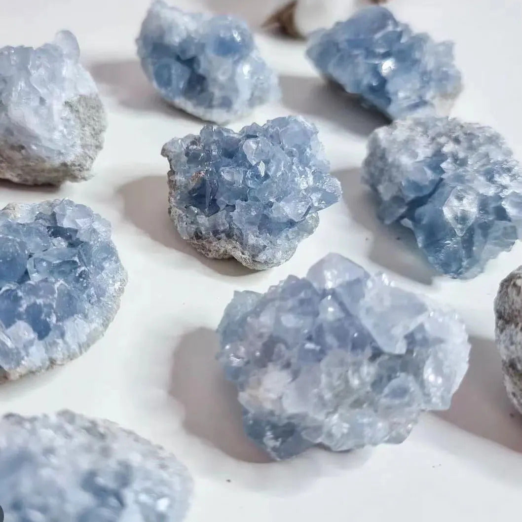 Celestite Raw Cluster